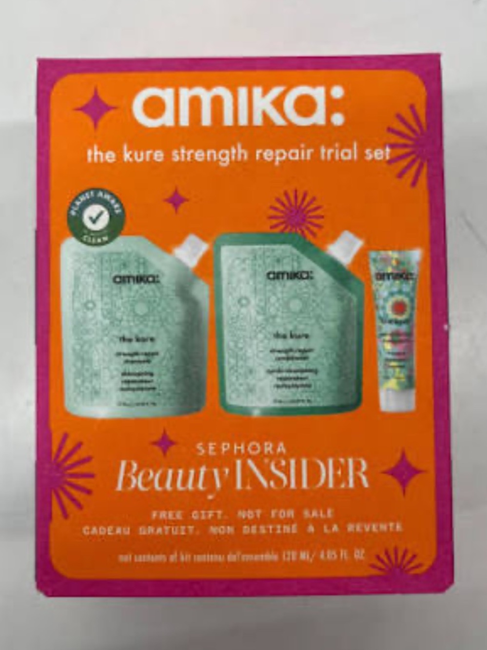 Amika Hair Gift Set Shampoo Conditioner and Mask
